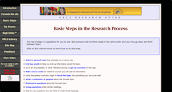 Desktop Screenshot of crlsresearchguide.org